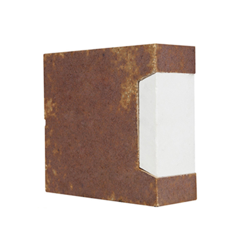 Silica-red composite heat-insulating bricks
