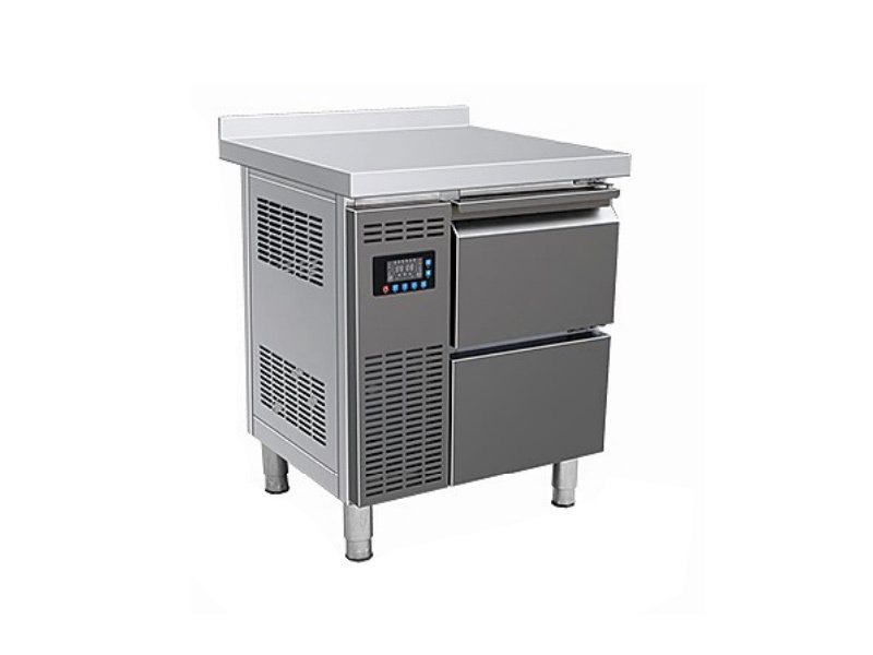 High-grade gray fingerprint-free steel plate ice machine High-grade gray fingerprint-free steel plate ice machine