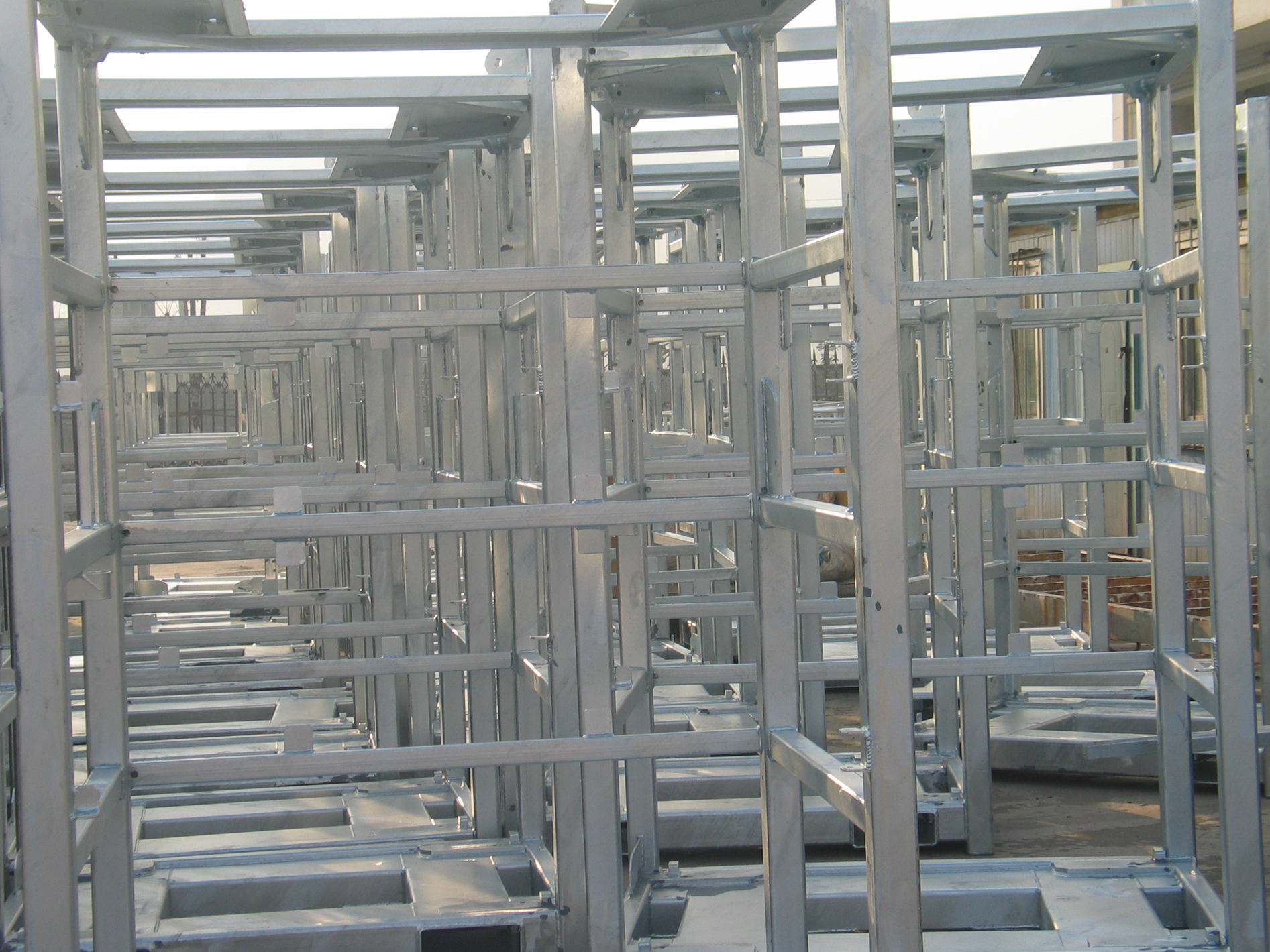 Welded structural parts