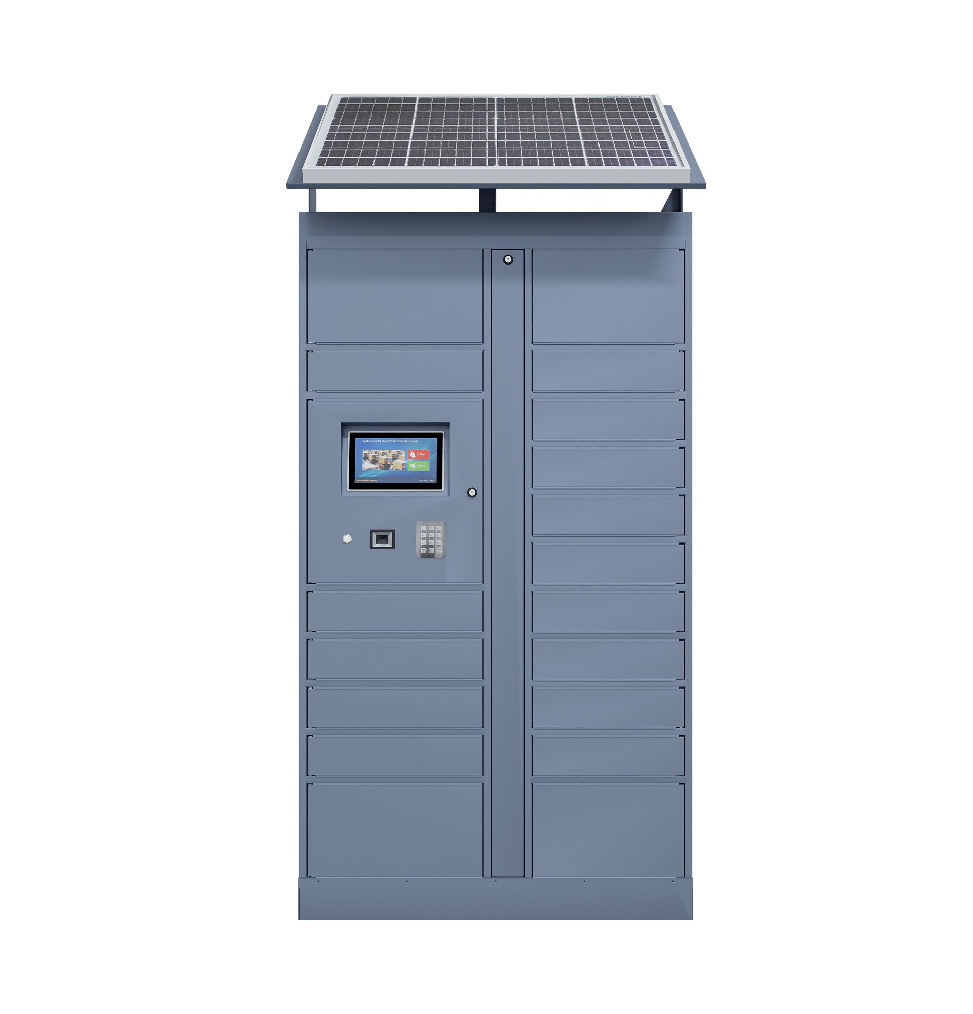 Solar-powered smart lockers: the perfect combination of innovation and environmental protection