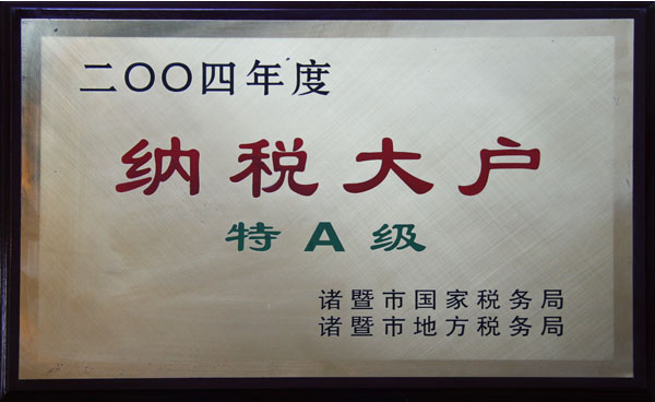 2004年度納稅大戶(hù)