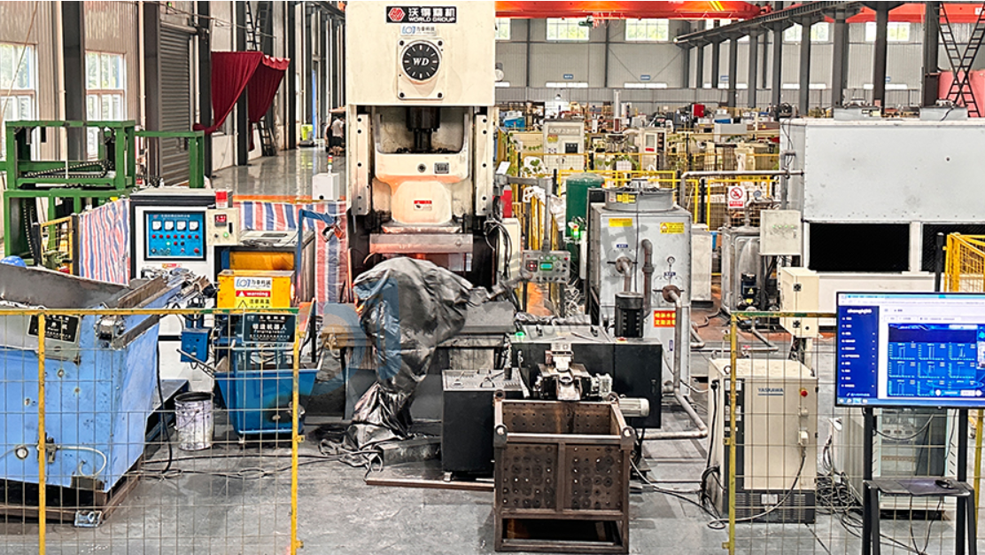How to improve the efficiency by forging automatic production line