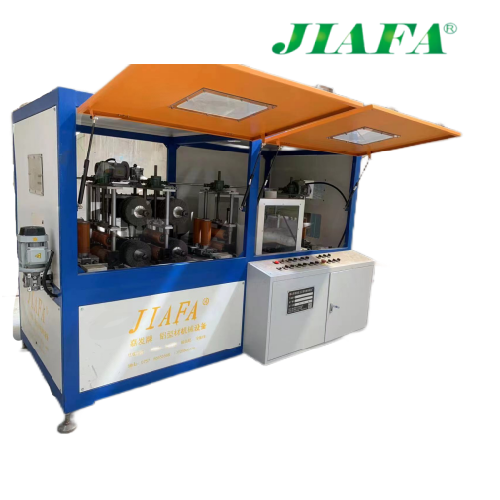Aluminum profile particle burr polishing machine