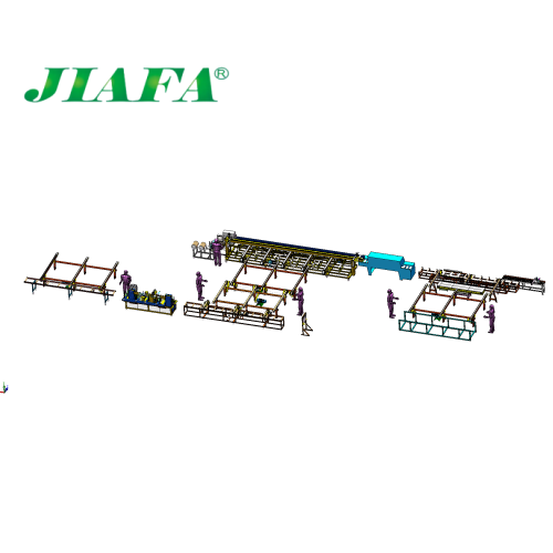 Aluminum Automated Material Film Bagging Packaging Line