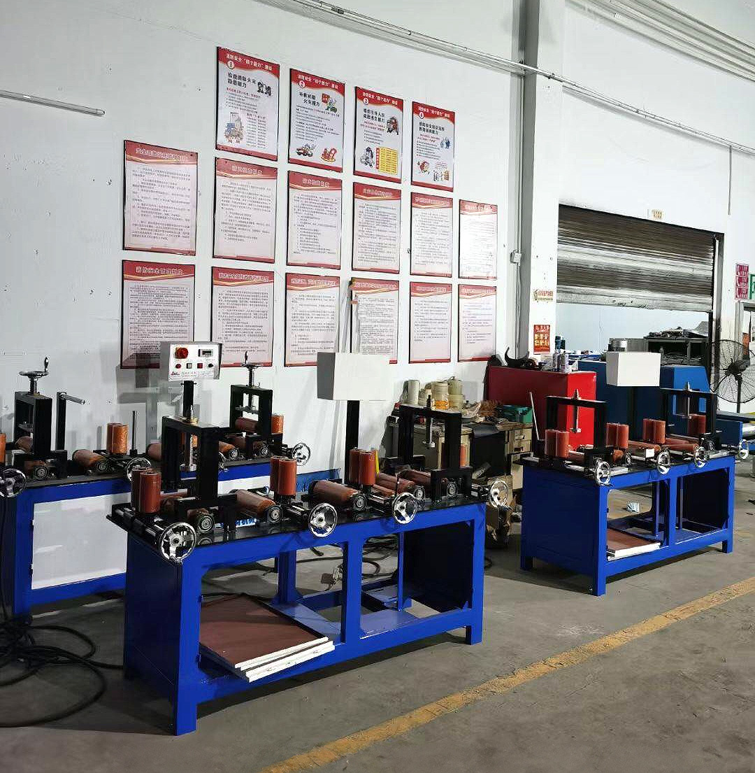 A corner of the production workshop of the laminating machine