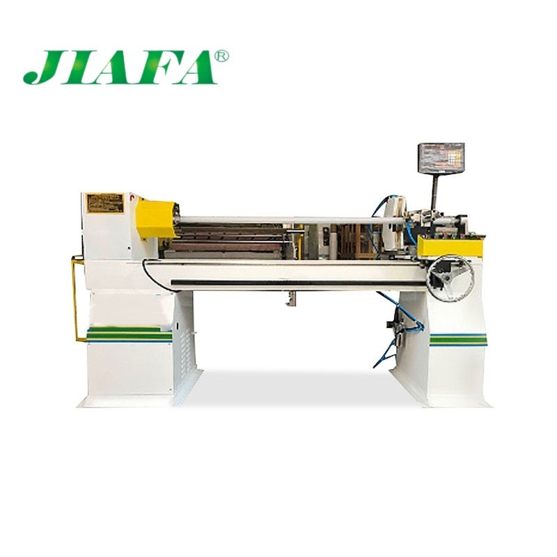 Semi-automatic paper and film cutting integrated machine