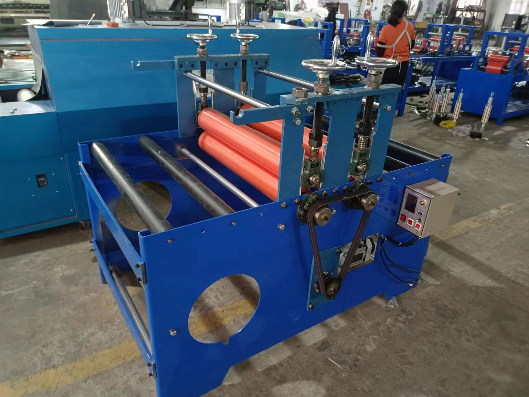 800mm Wide Aluminum Plate Large Flat Laminating Machine