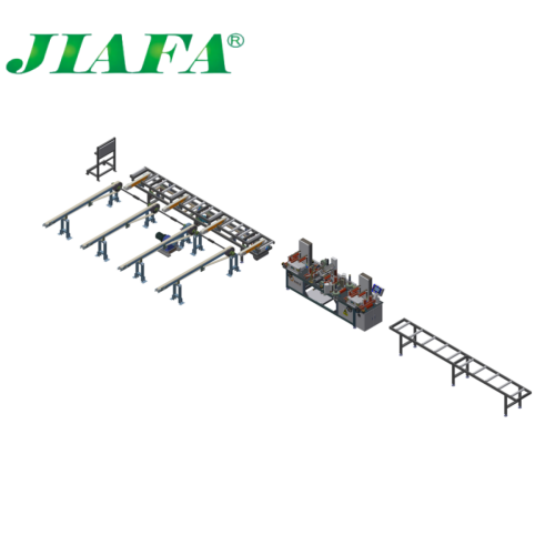 Aluminum Semi-automated Material Packaging Line