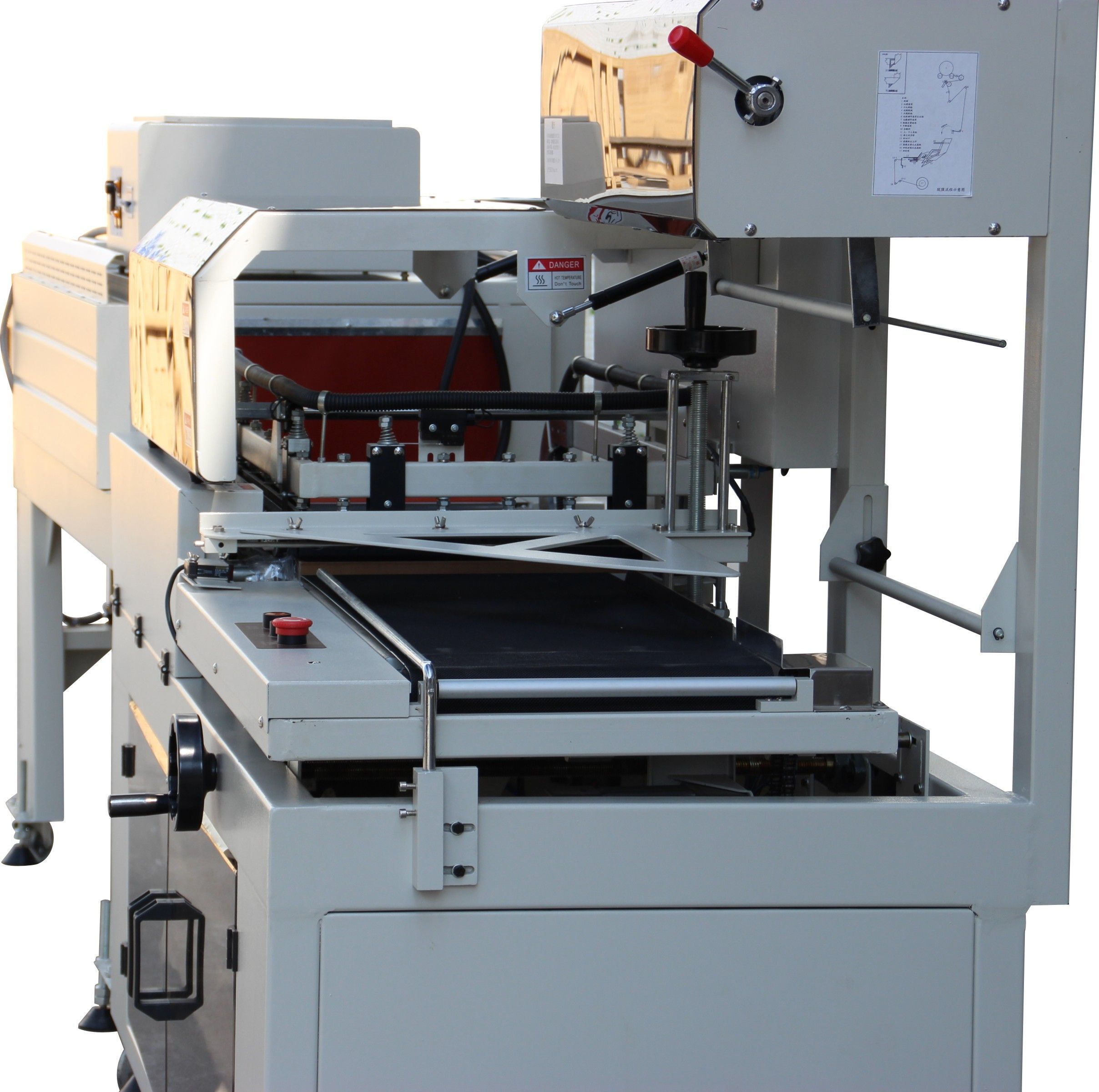 L-type fully automatic film wrapping machine fully automatic heat shrink packaging machine paper box packaging shrink wrapping L-type fully automatic film wrapping machine fully automatic heat shrink packaging machine paper box packaging shrink wrapping