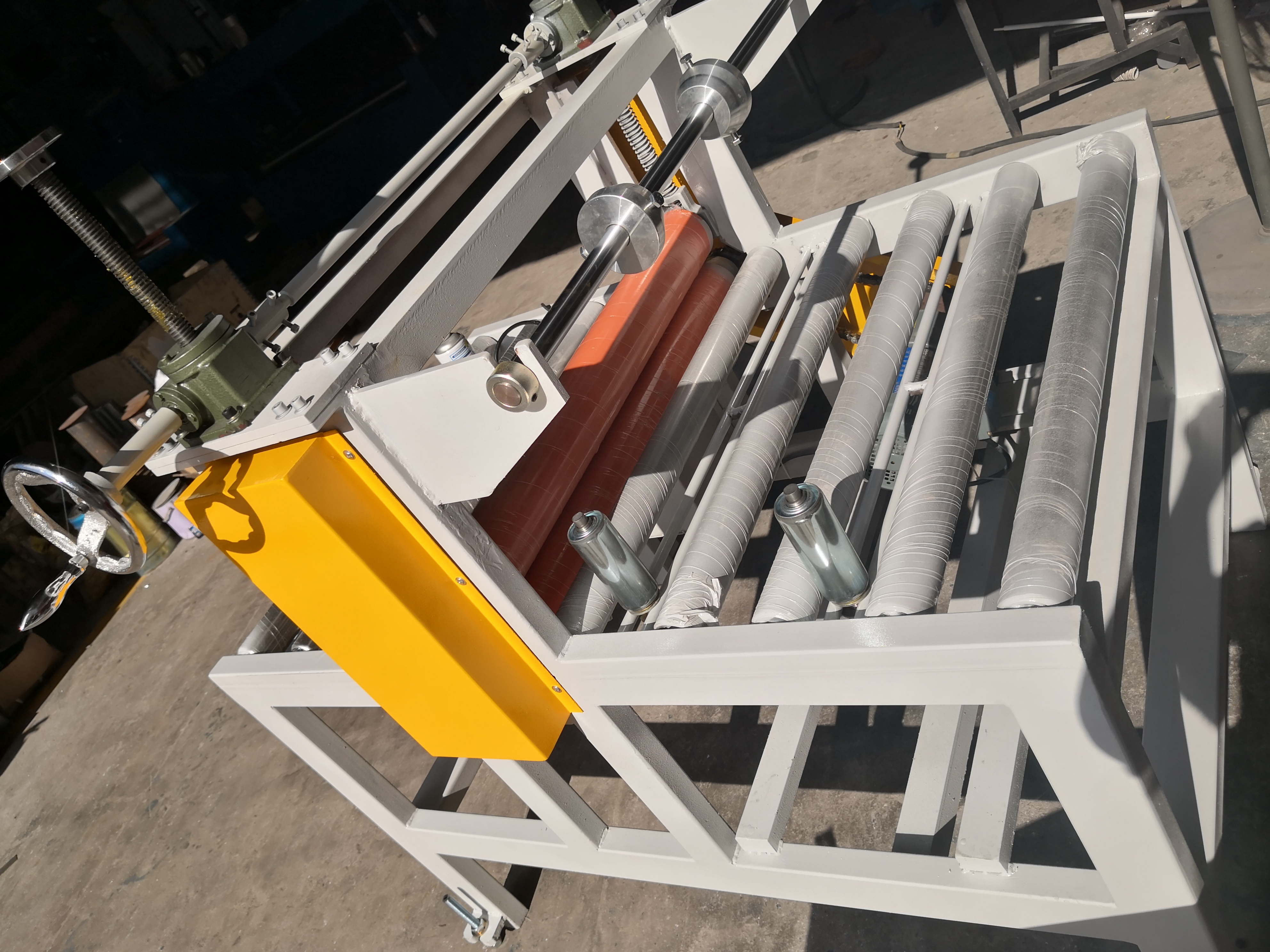 800mm Wide Aluminum Plate Large Flat Laminating Machine