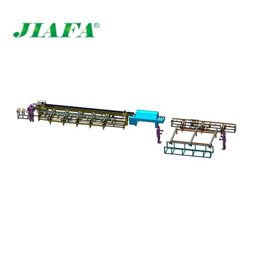 Aluminum Automated Material Film Bagging Packaging Line