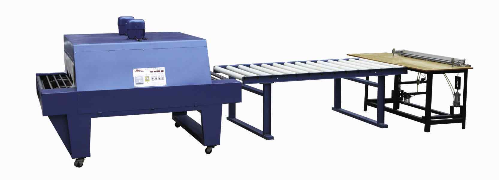 Screen window hardware accessory heat shrink packaging machine