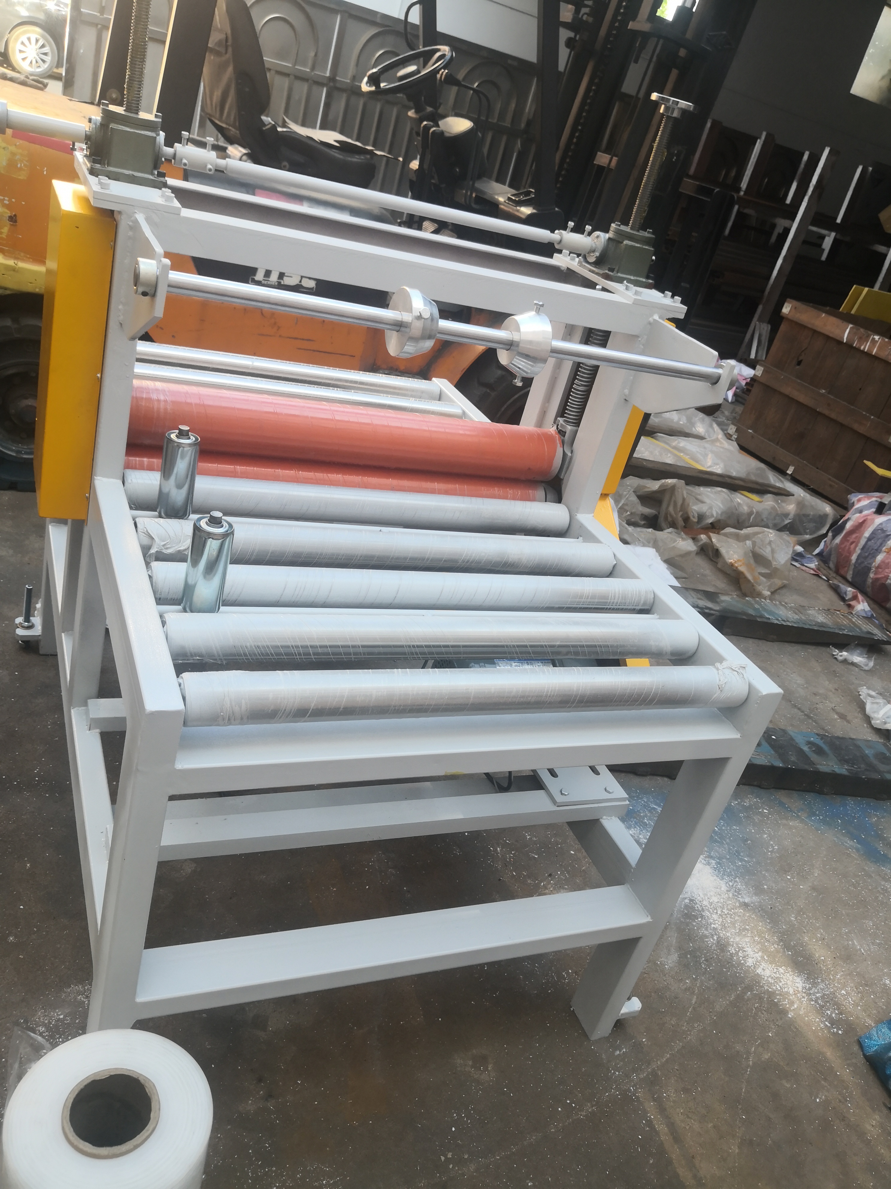 800mm Wide Aluminum Plate Large Flat Laminating Machine