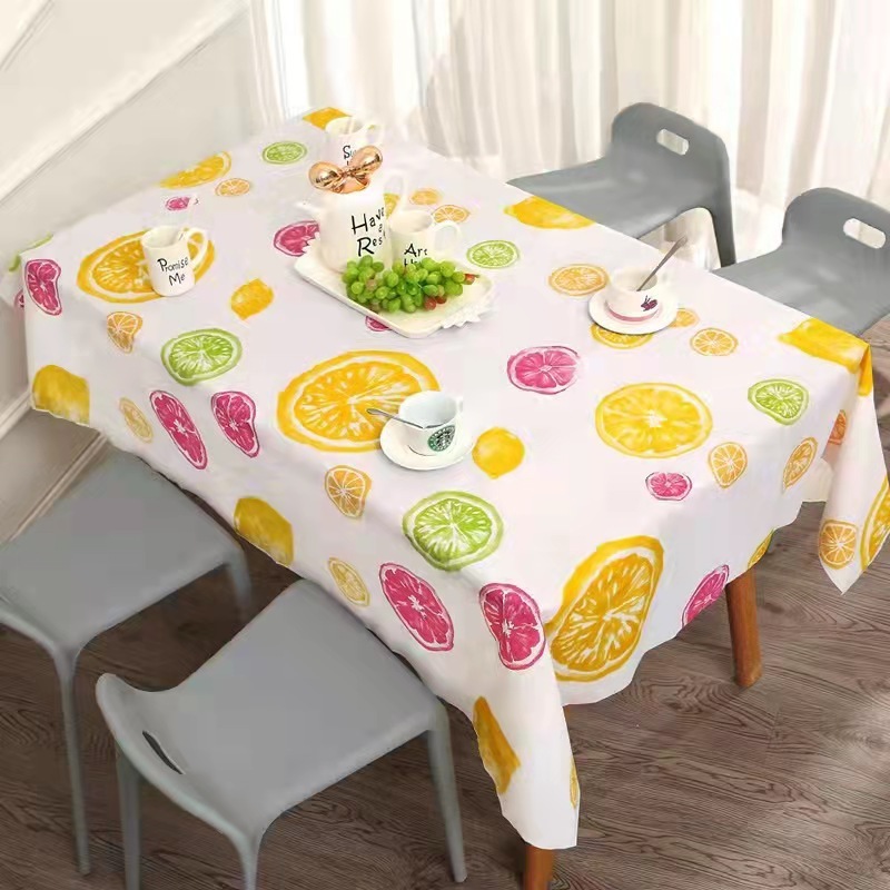 Printed tablecloth