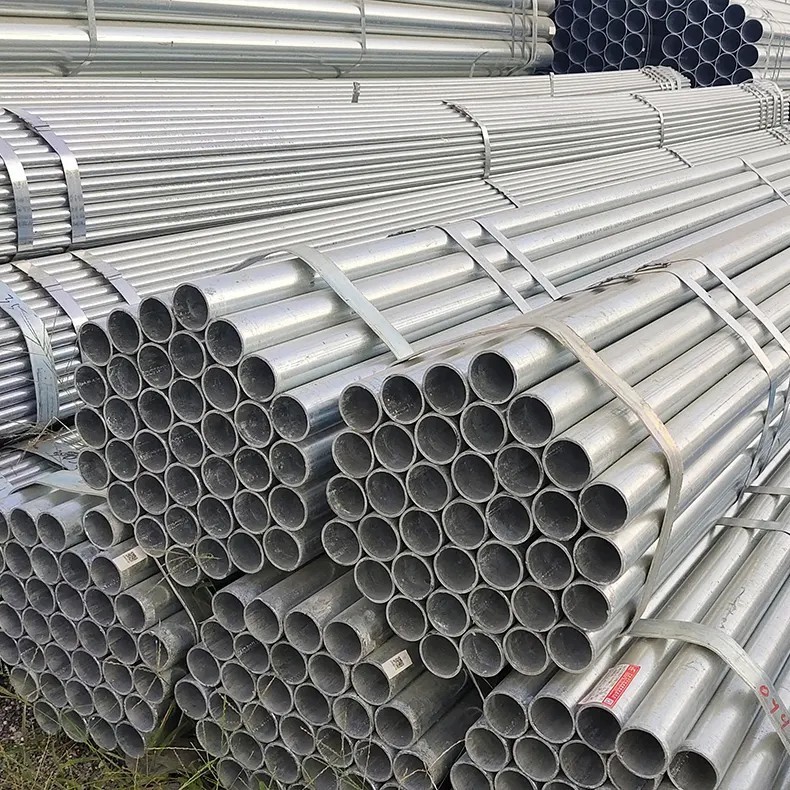 Affordable 40HQ BS1139 Hot DIP Galvanized Steel Pipes in Oil Petroleum Construction