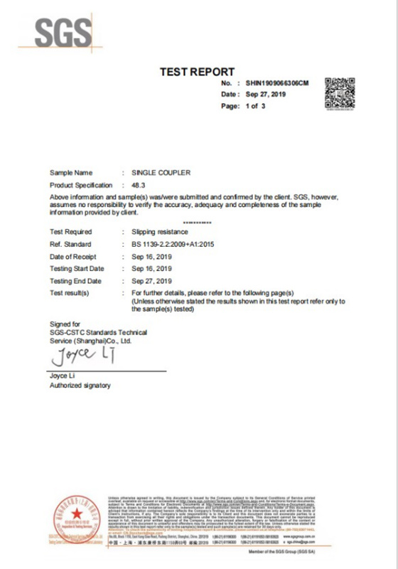 Certification Certification