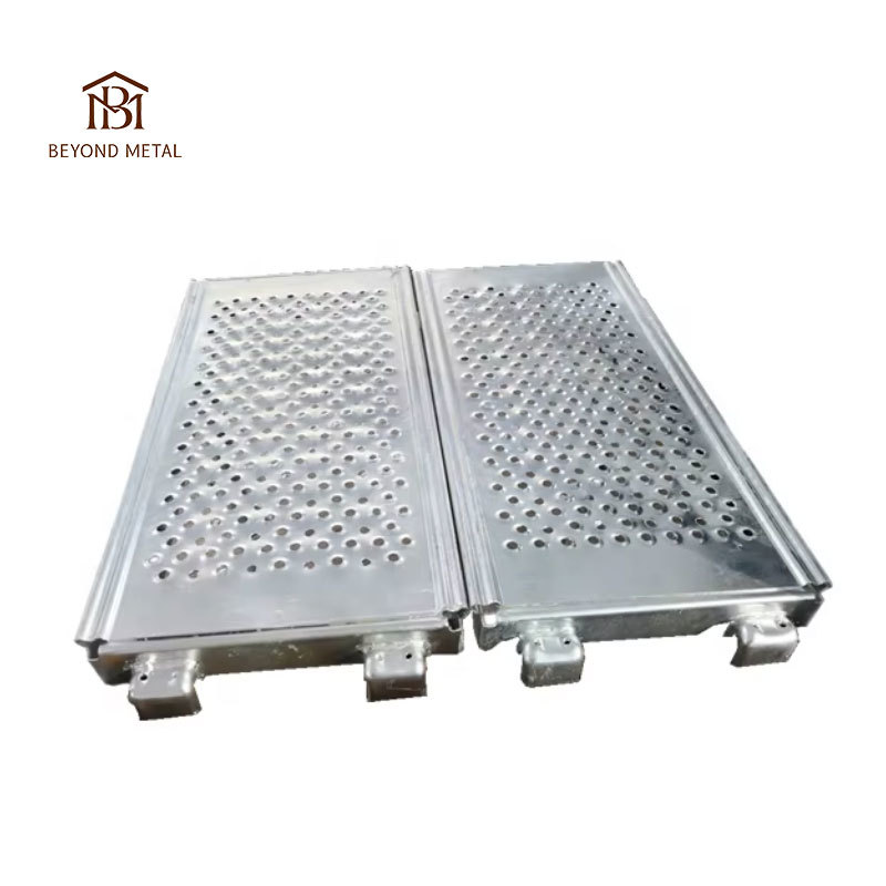Factory Scaffolding Catwalk Metal Plank Galvanized Steel Perforated Walk Board for America
