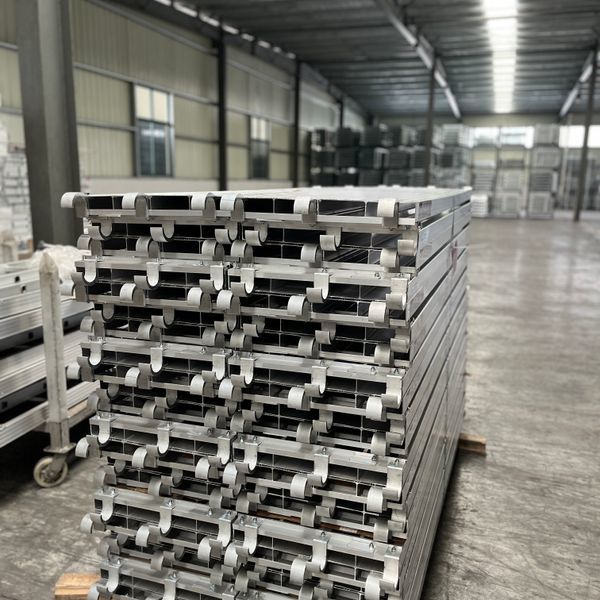 High Quality Full Aluminum Plank American Standard Metal Walk Boards Metal Platform for Scaffold Tower