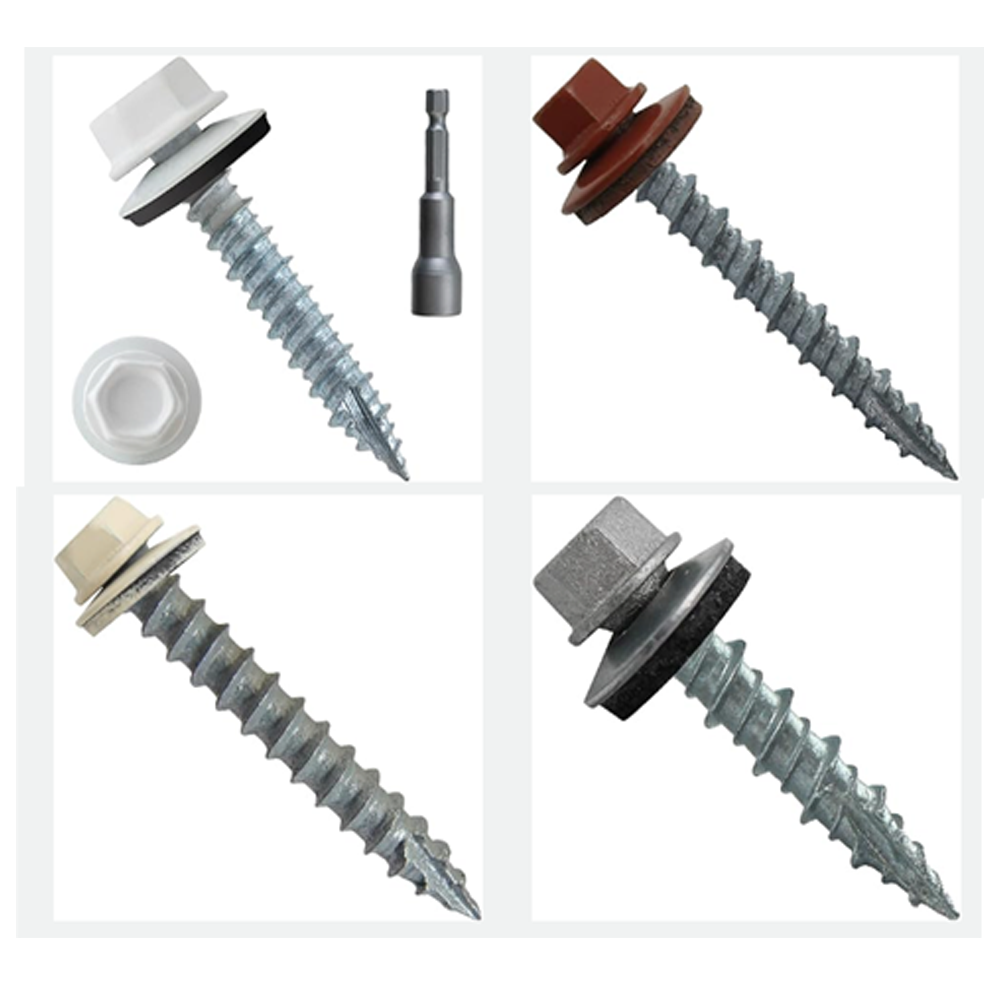 Hex Washer Color Painted Head Self  Drilling Screw