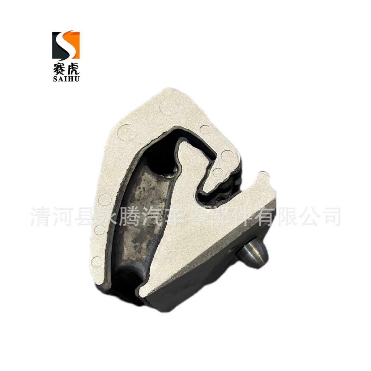 2611114、2611116 Scania NTG engine shock absorber mounting buffer bracket rubber pad bracket