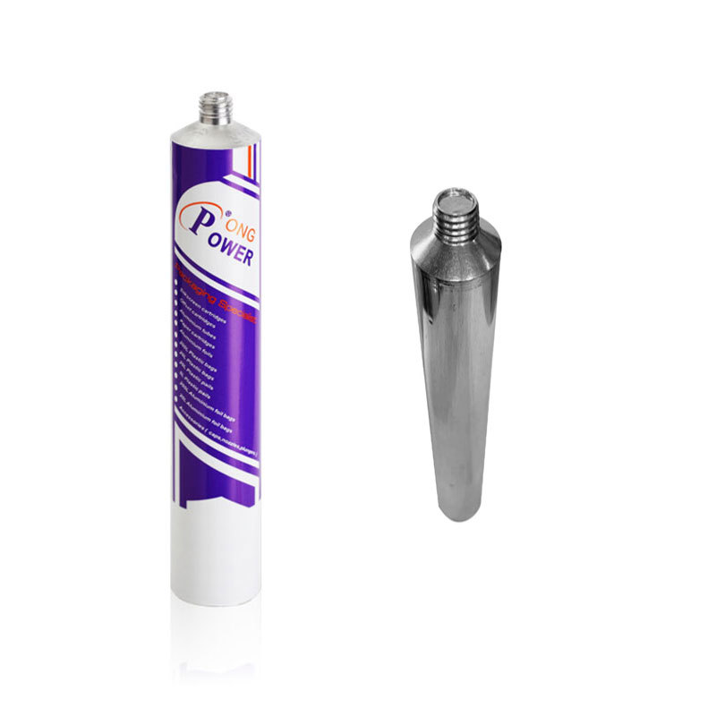 Collapsible aluminum tube-membrane mouth