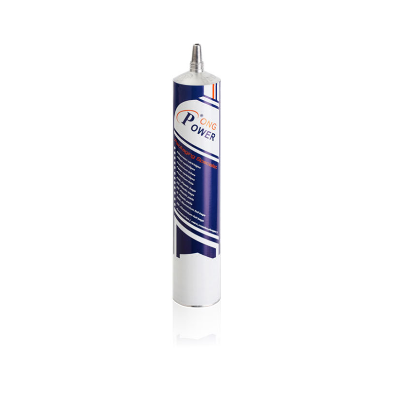 Collapsible aluminum tube-long nozzle