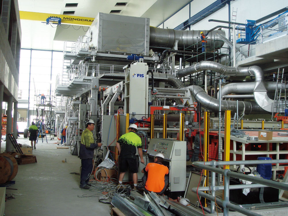 澳大利亚ABC卫生纸有限公司（悉尼）生产线安装工程