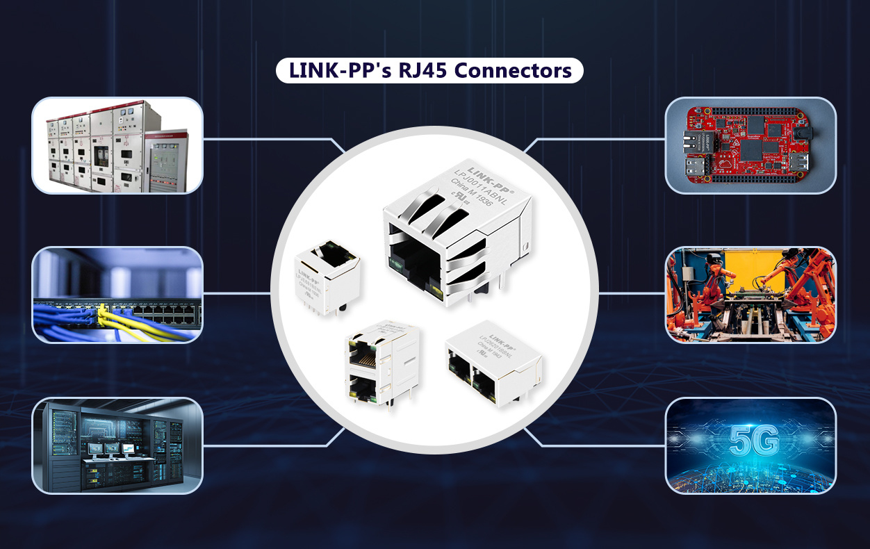 LINK-PP's Magnetic RJ45 Connectors Empowering Industrial Automation