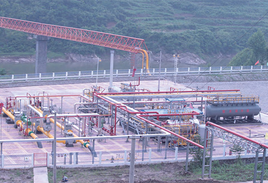 Puguang gas field site