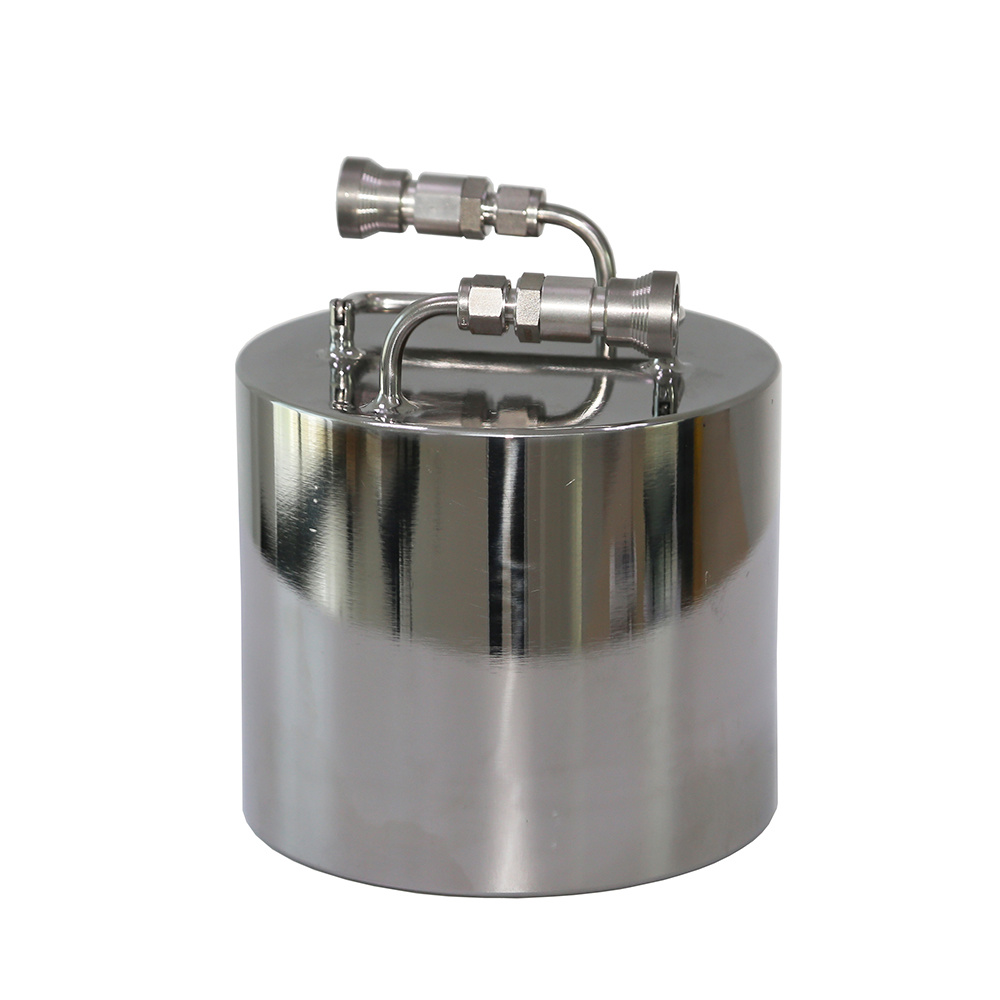 Marlin cup type radioactive gas sampling canisters