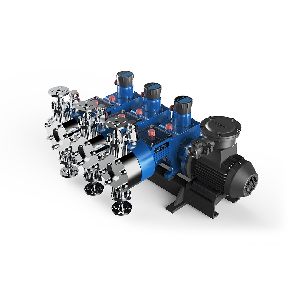 JYM1.6 triplex hydraulic diaphragm metering pumps