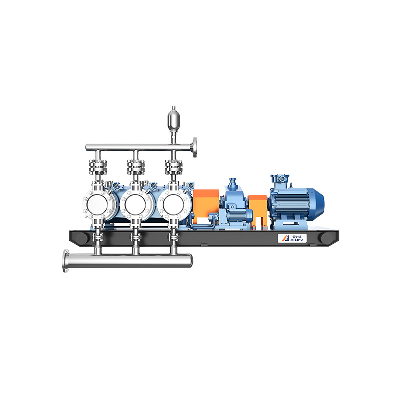 Horizontal process diaphragm pumps