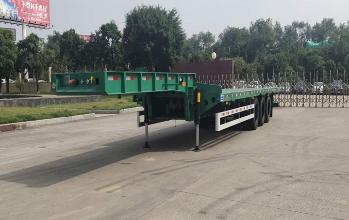 Gooseneck lowbed semitrailer