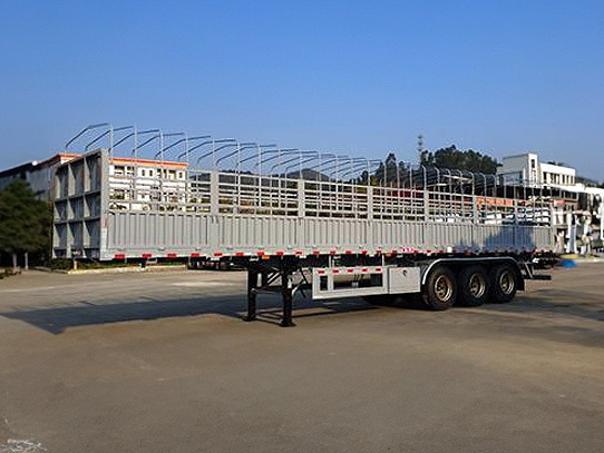 Warehouse-type transport semi-trailer