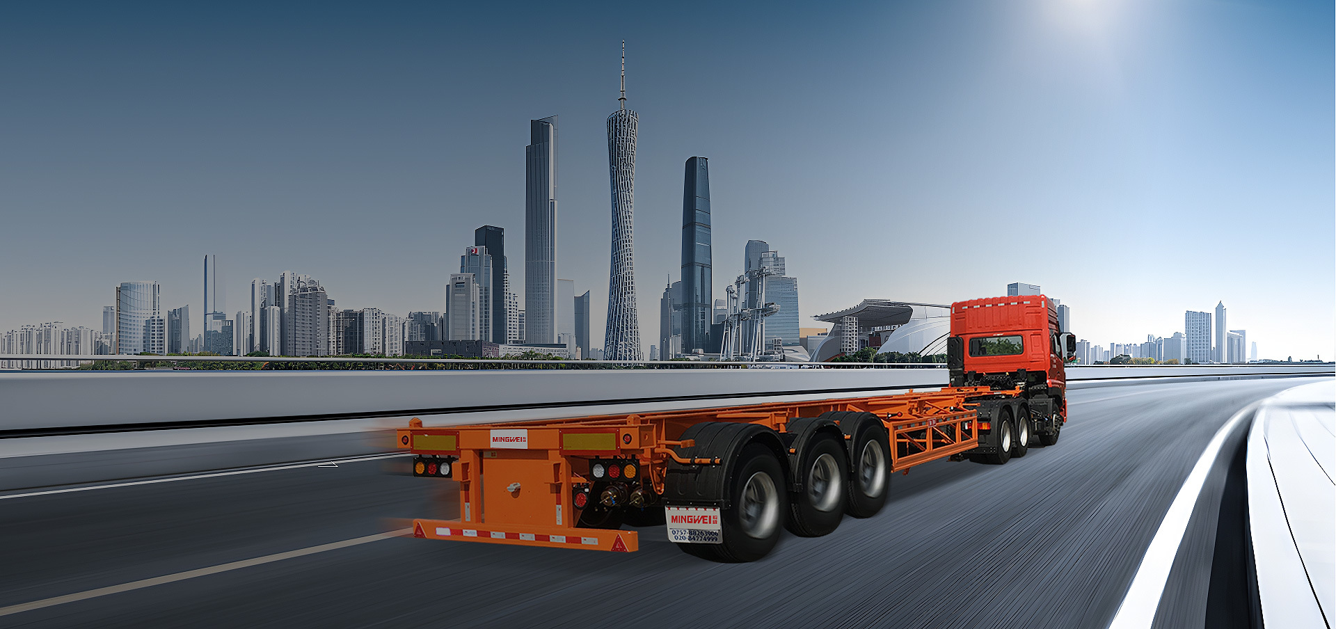MINGWEI tailor-made semi-trailer