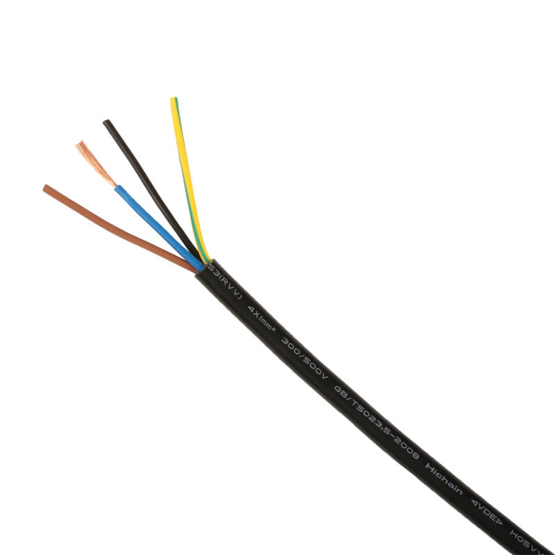 电子电缆 H05VV-F 欧盟认证电线 电子连接线 控制电缆