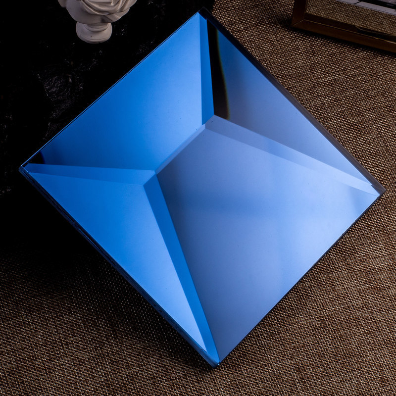 Painted Square Crystal Sheet As Art Wall Decoration