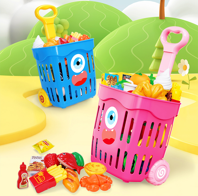 35631 Fill&Roll Grocery Basket Play Set