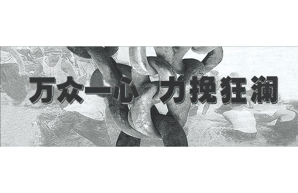 《萬眾一心力挽狂瀾》