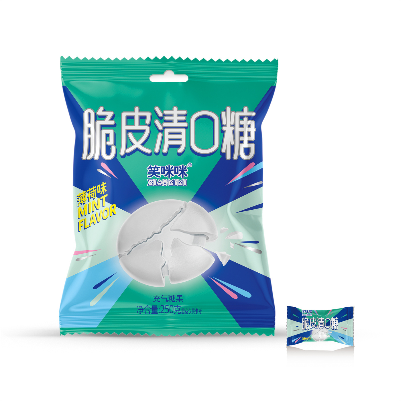 Inflatable Candy: 250g Breath Freshening Candy  Specification: 250g 24 bags