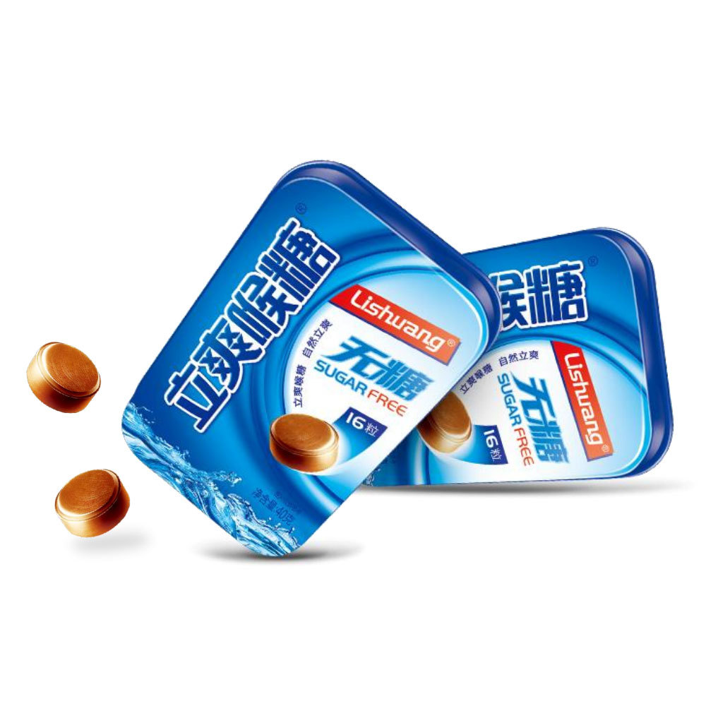Lishuang throat candy portable pack-sugar-free 40g