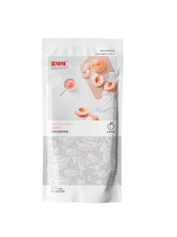 Lishuang sugar-free mints (peach flavor) 55g