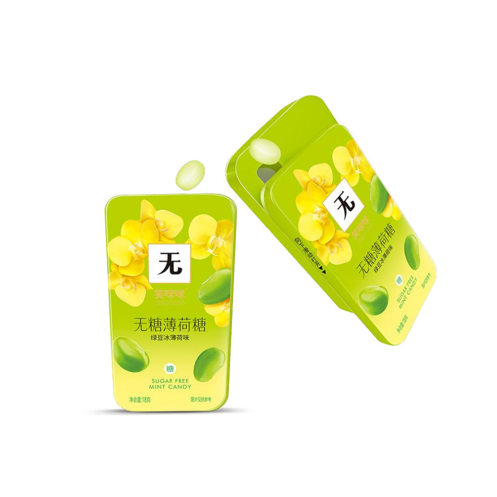Xiao Mi Mi Candy-Free Mints-Mung Bean Ice Mint Flavor 18g
