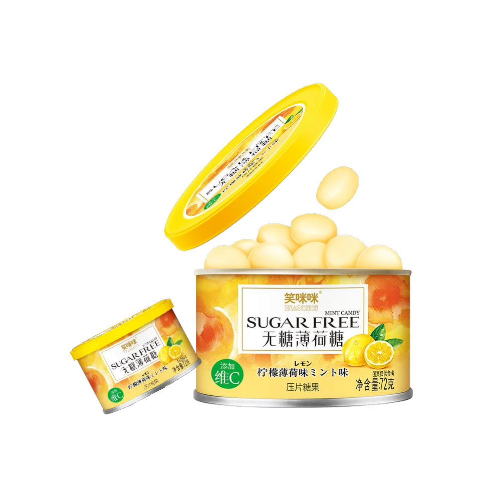 Xiao Mi Mi Candy-Free Mints-Lemon Flavor 72g