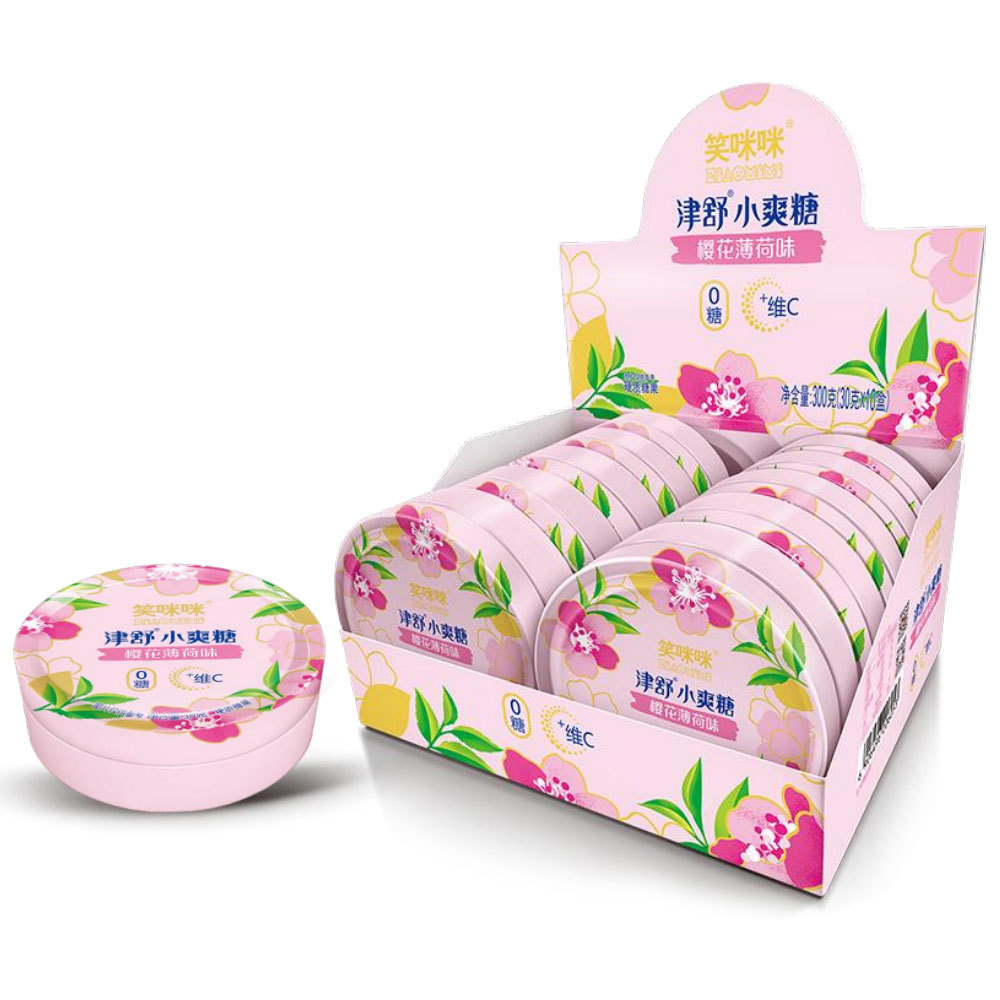 Jin Shu Xiao Shuang Candy Cherry Blossom Mint Flavor 30g