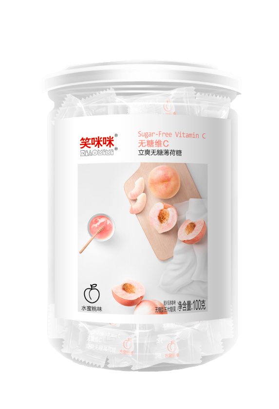 Lishuang sugar-free mints (peach flavor) 100g