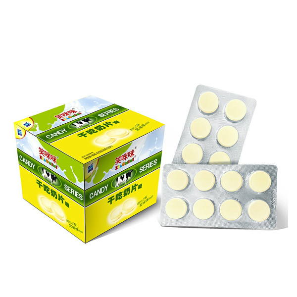 12.5g of newly dried milk tablets (8 tablets)