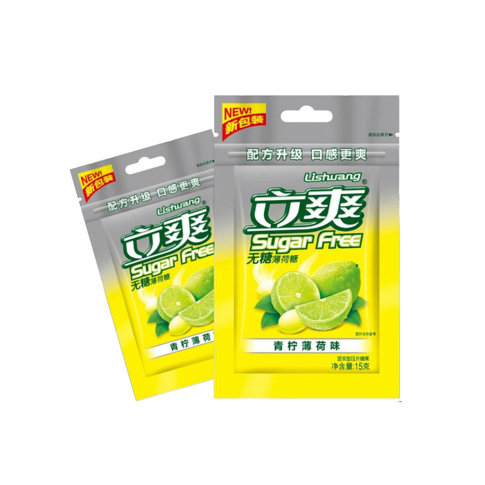 Li Shuang Sugar-Free Mint-Lime Mint Flavor 15g