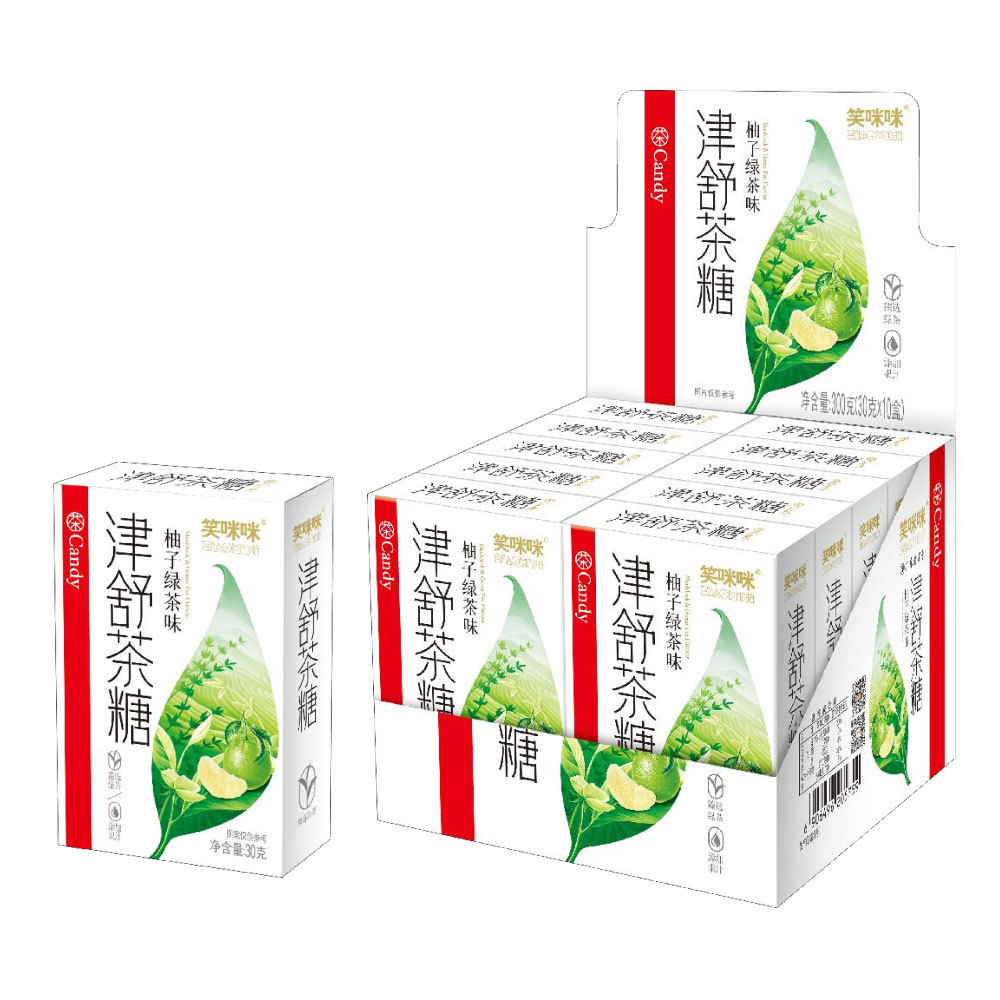 津舒茶糖-柚子绿茶味 30克