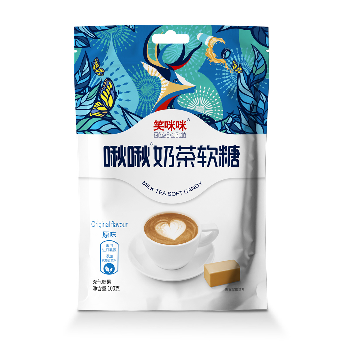 啾啾奶茶軟糖（原味）100克